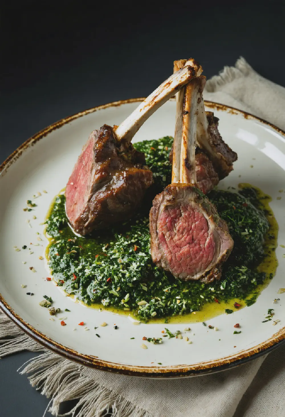 Argentinian Lamb Shanks with Chimichurri