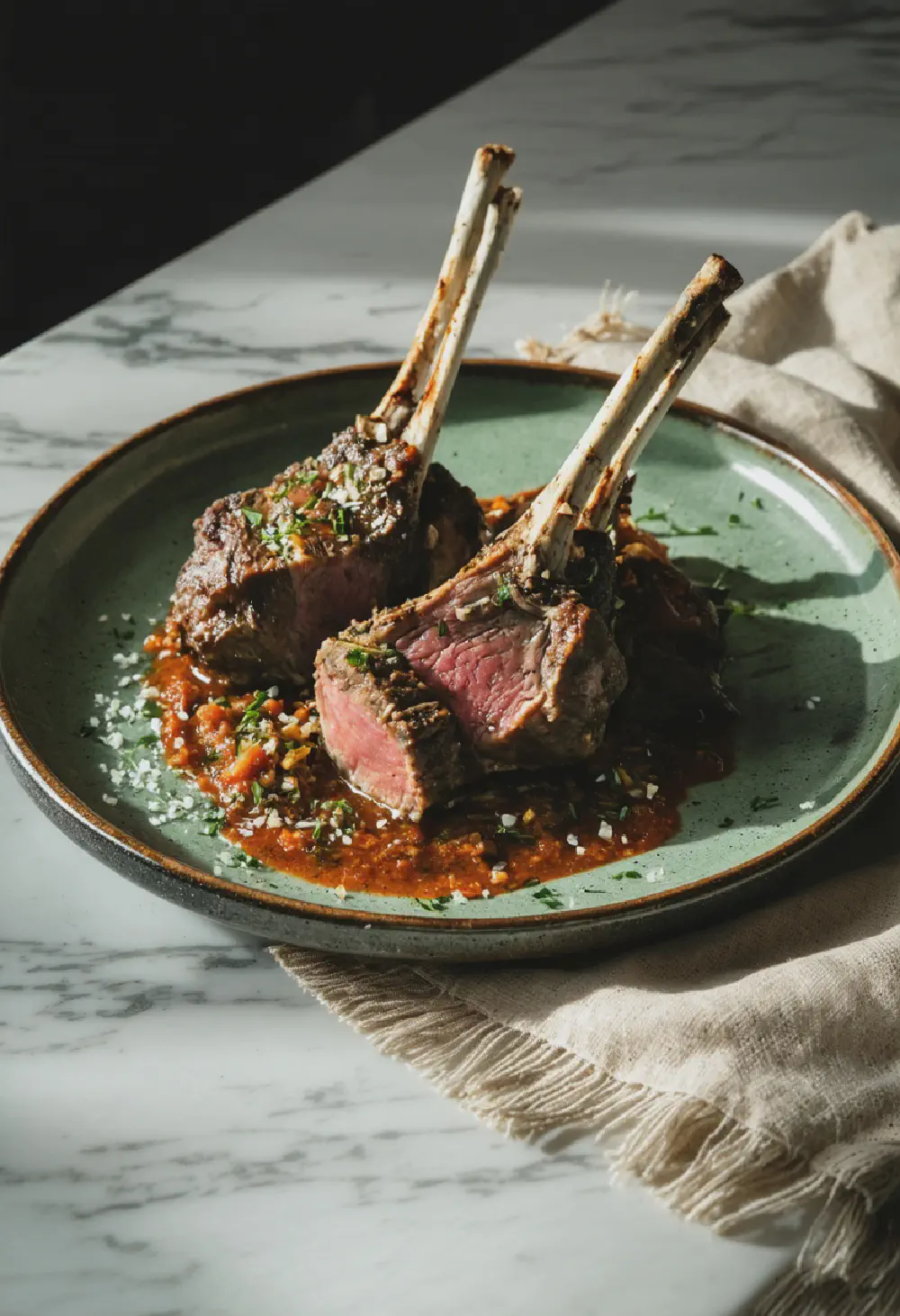 South African Lamb Shanks with Bobotie Spices