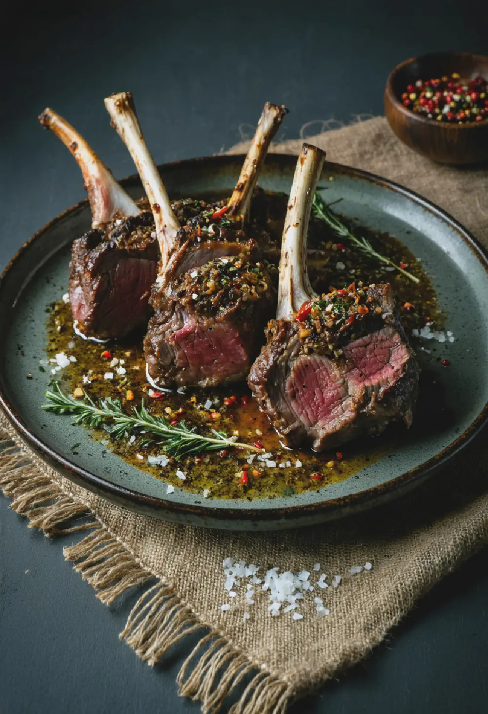 South African Lamb Shanks with Bobotie Spices