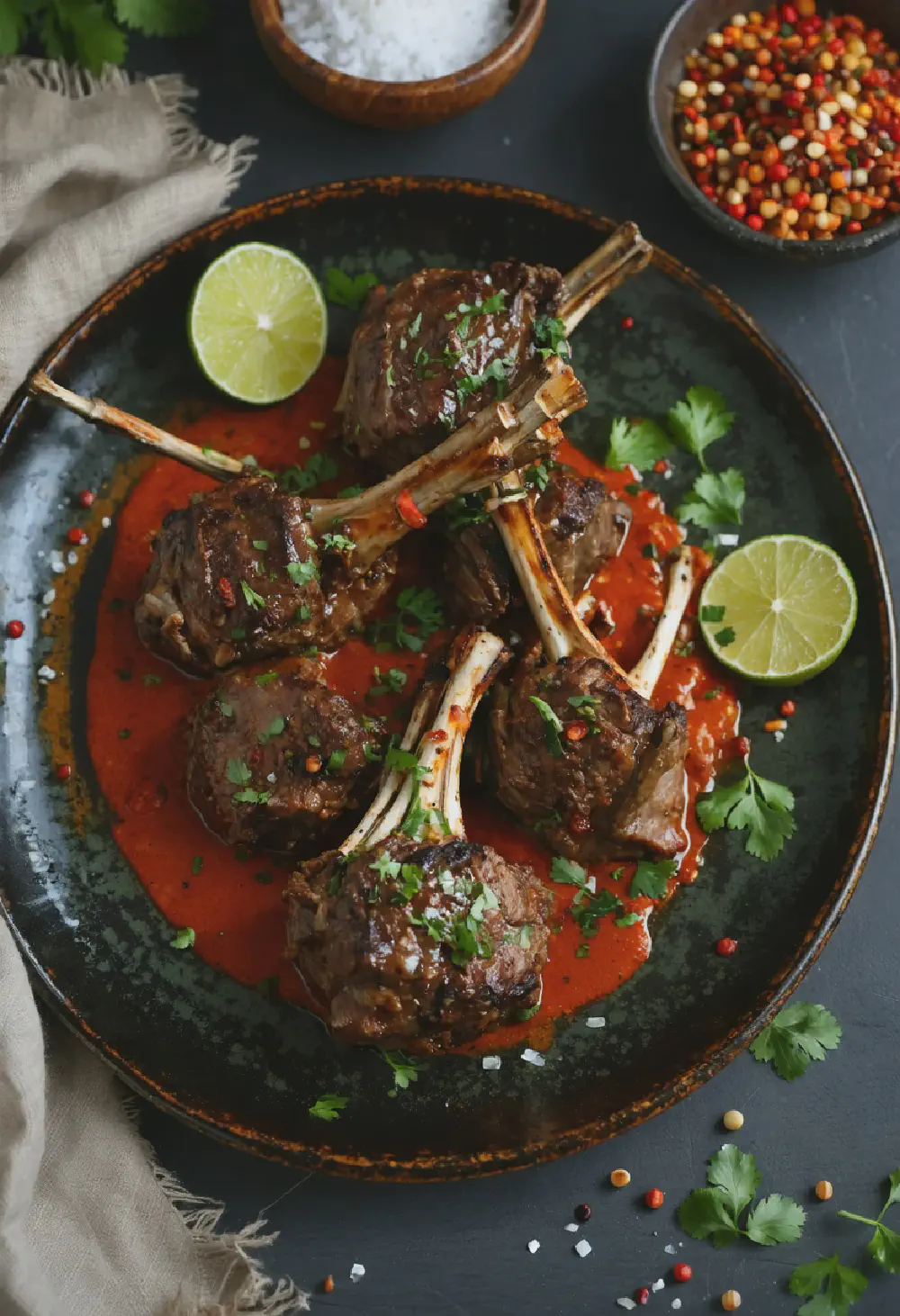Thai Red Curry Lamb Shanks