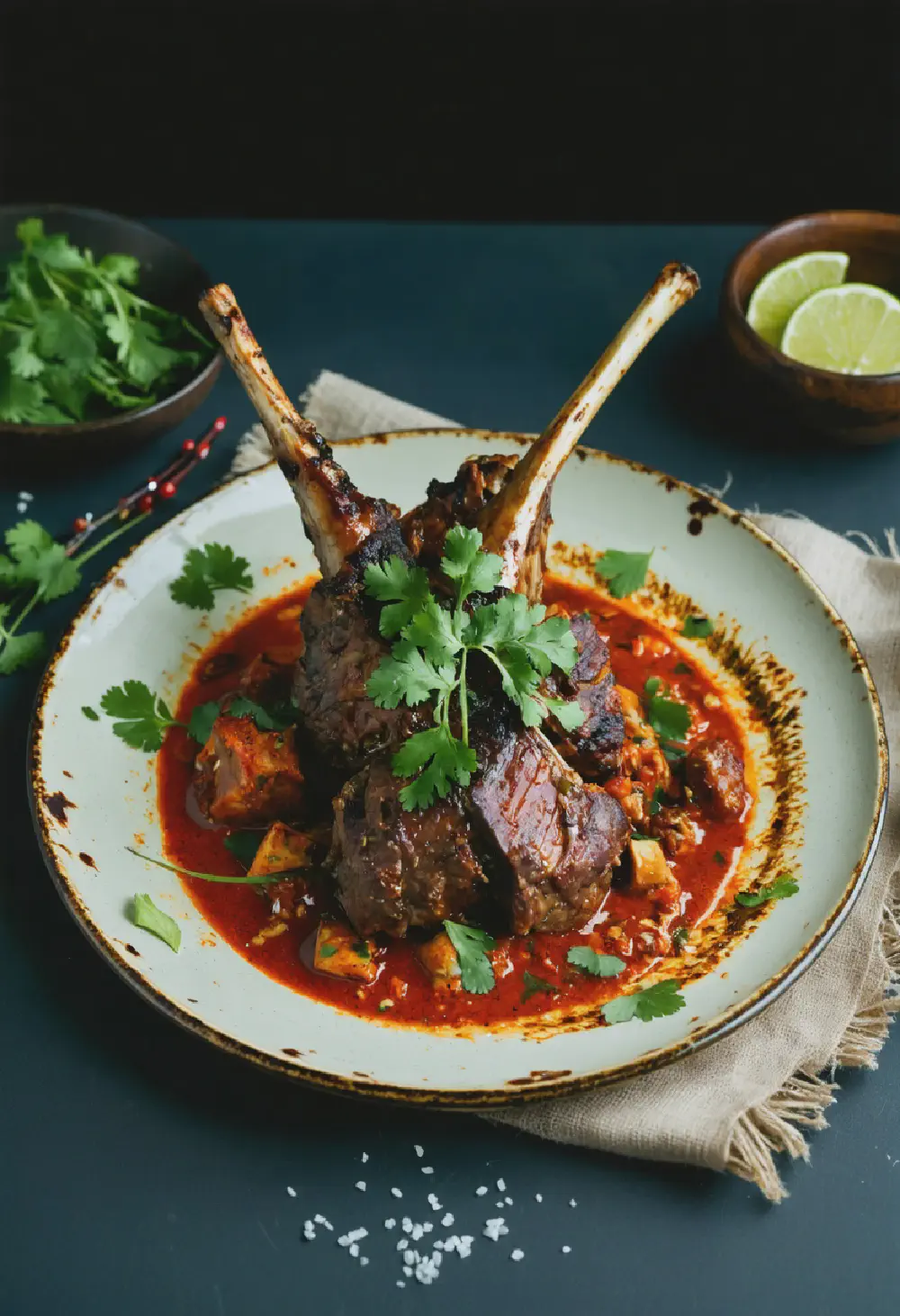 Thai Red Curry Lamb Shanks