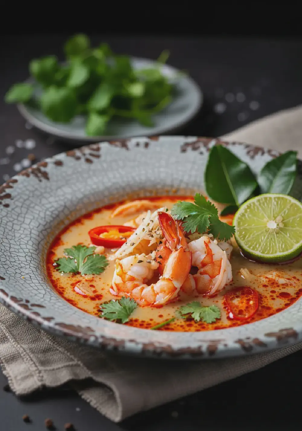 Authentic Tom Yum Goong (Thai Hot and Sour Shrimp Soup)