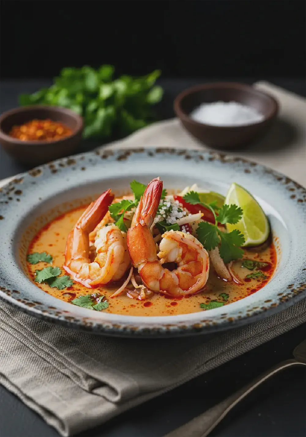Authentic Tom Yum Goong (Thai Hot and Sour Shrimp Soup)